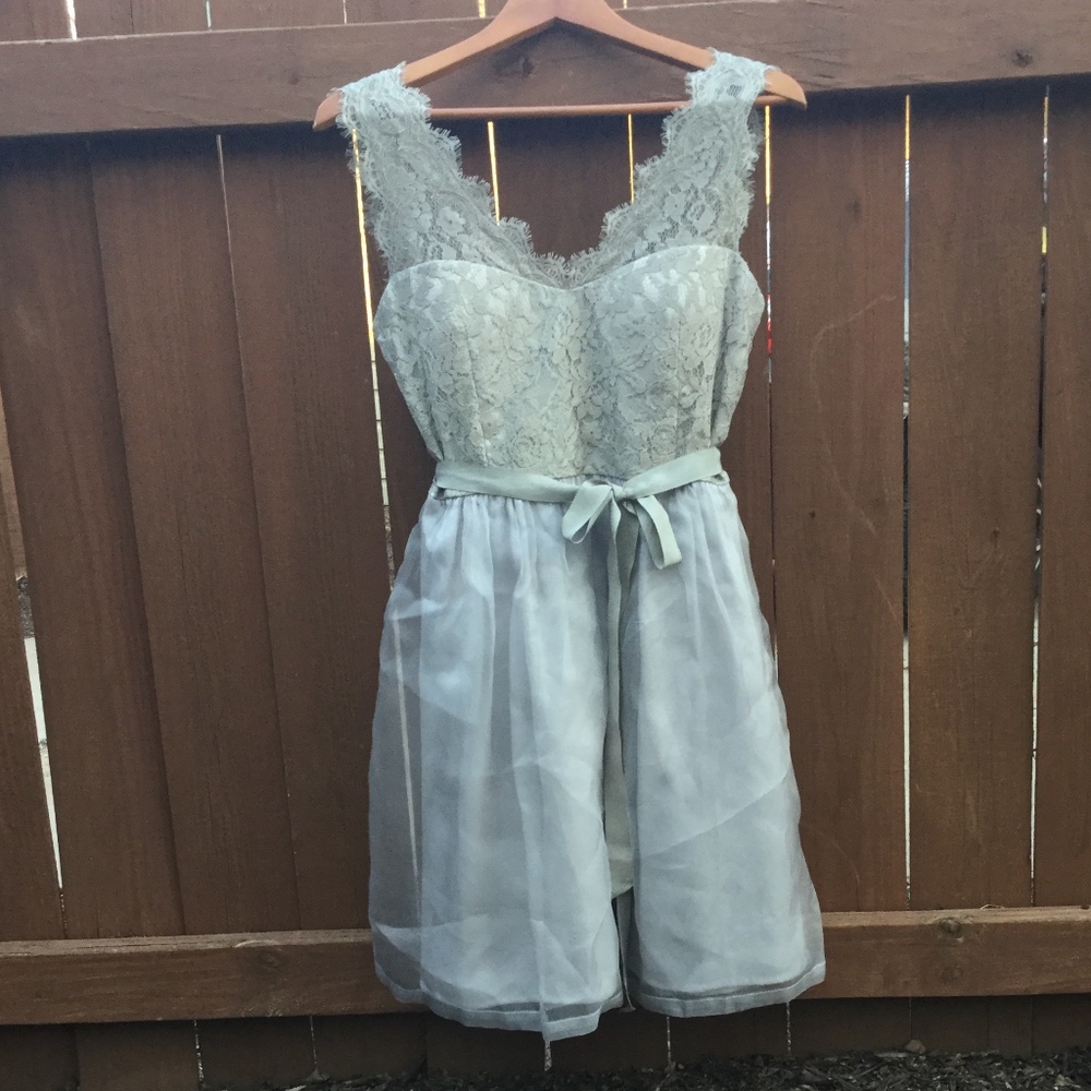 BHLDN Vintage-Inspired Bluebird Egg Dress NWOT